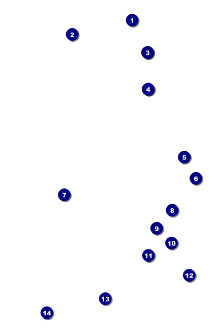 Disco Drink Ticket Front Field Markers