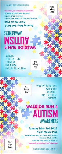 Autism Awareness Table Tent