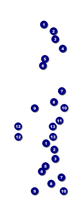 Fourth of July Reserved Event Ticket Front Field Markers