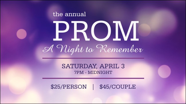 Abstract Lights Facebook Event Cover