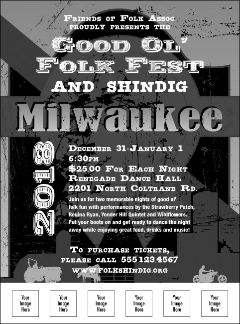 Milwaukee Flyer (Black and White)