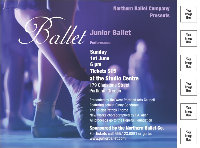 Ballet Flyer Product Front