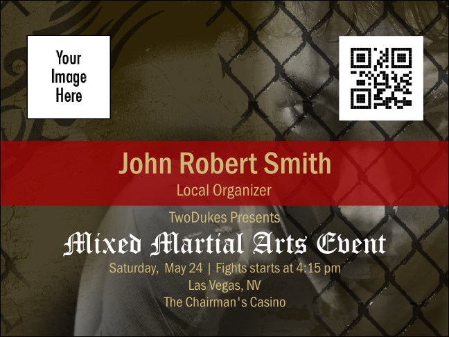 Mixed Martial Arts (Green) Economy Event Badge Economy Event Badge