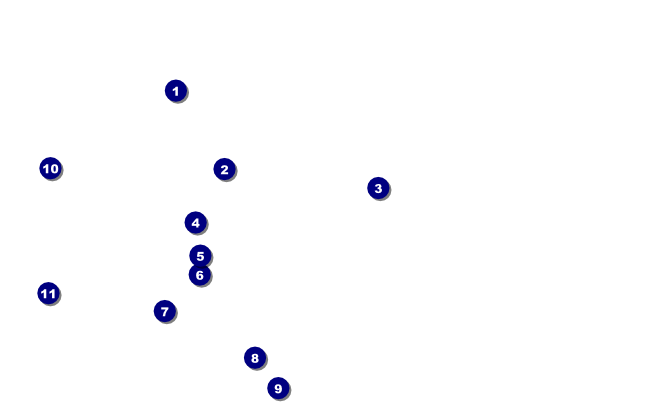 Golf Camp VIP Event Badge Medium Front Field Markers