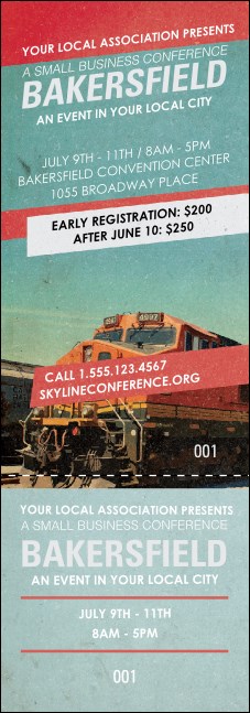 Bakersfield Event Ticket