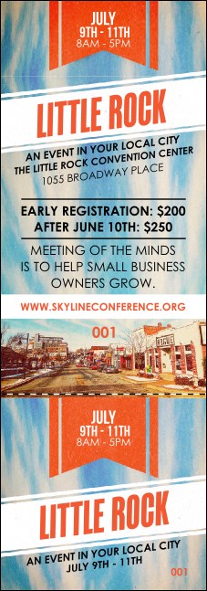 Little Rock Event Ticket