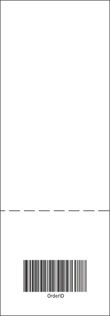 Nature Series - Blue Ocean Event Ticket Product Back