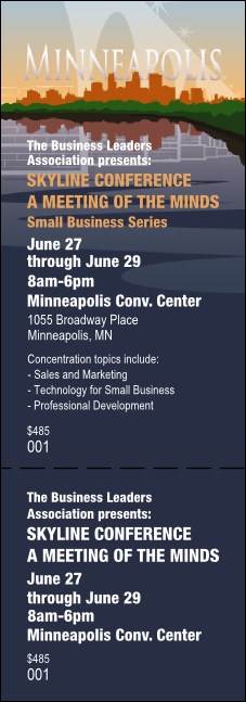 Minneapolis General Admission Ticket