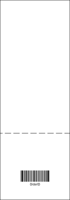 Hockey General Admission Ticket 001 Product Back