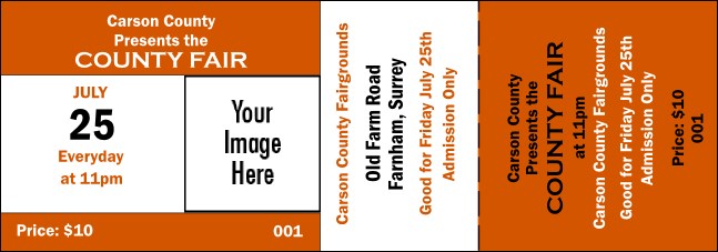 General Concert Ticket 204 Product Front