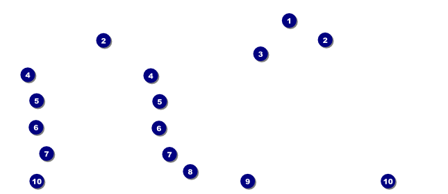 Blue Doves Gift Certificate Front Field Markers