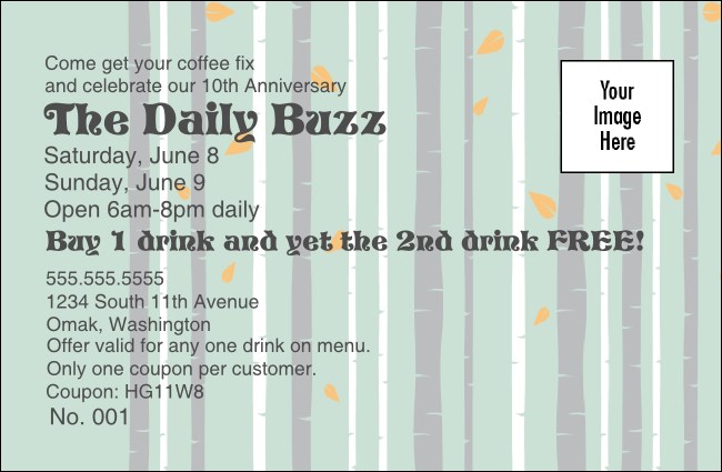 Birch Tree Coupon Product Front