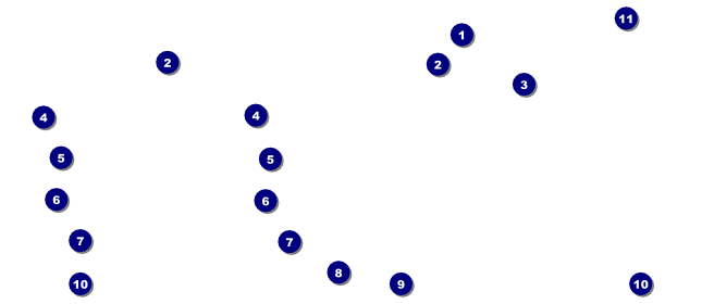 Pink Stripes Logo Gift Certificate Front Field Markers