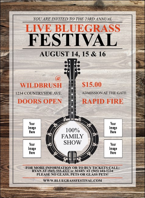 Banjo Invitation Product Front