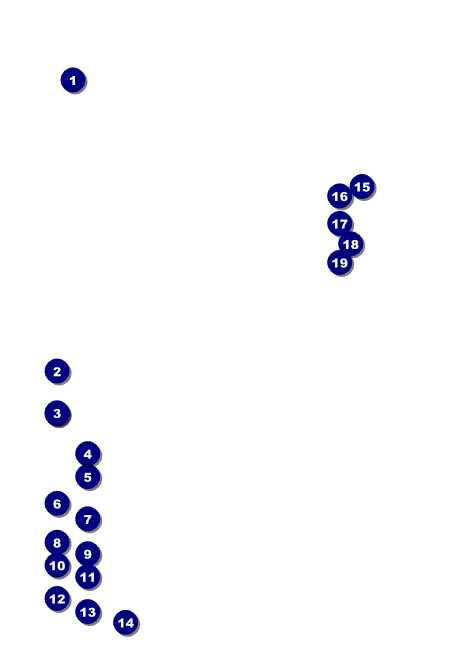 Philadelphia Rose Invitation Front Field Markers