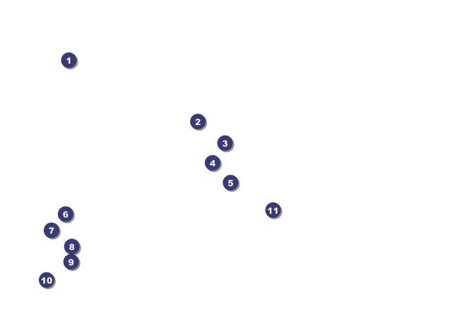 Oktoberfest Red Invitation Front Field Markers