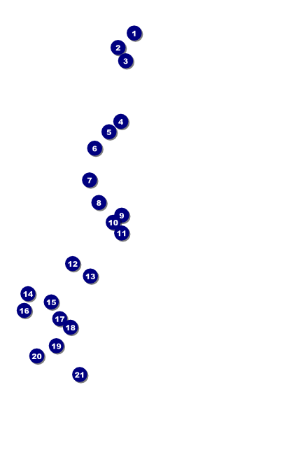 Little Rock Poster Front Field Markers