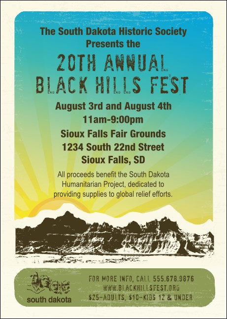 South Dakota Postcard