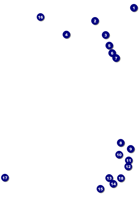 Bike for a Cause Postcard Front Field Markers
