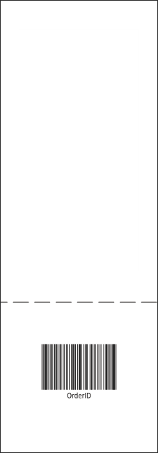 Green Gift Raffle Ticket Product Back