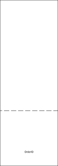 Your Photo Concert Black and Red Raffle Ticket Product Back