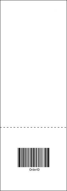 Holiday Lights Raffle Ticket Product Back