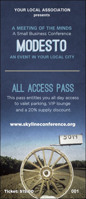 Modesto VIP Pass