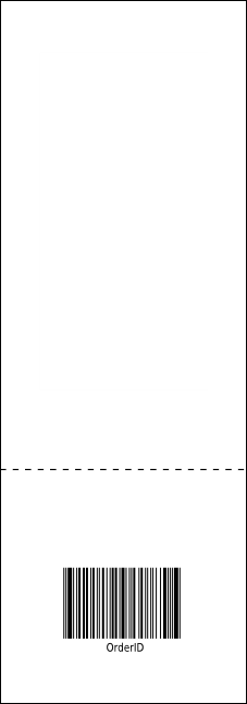 Archery Raffle Ticket Product Back