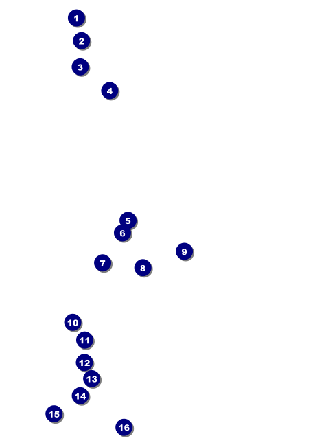 Gun Show Postcard Front Field Markers