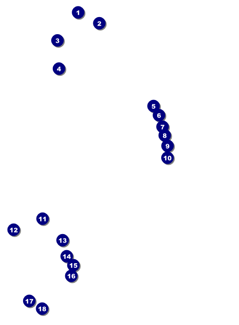 Dress Invitation Front Field Markers