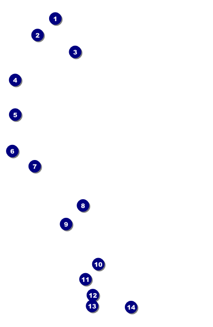 Retro Candy Drink Ticket Front Field Markers