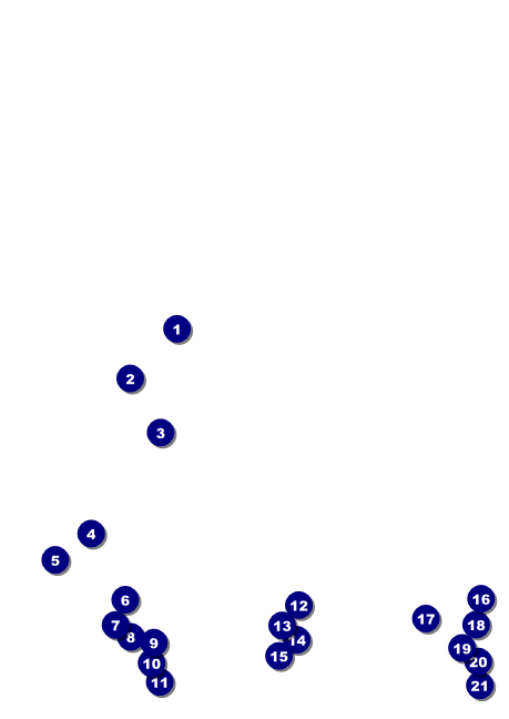 Merry Go Round Club Flyer Front Field Markers
